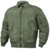 Mil-Tec US CWU Flight Jacket Basic Olive -Mil-Tec Shop 10404501 MIL TEC US CWU FLIGHT JACKET 1