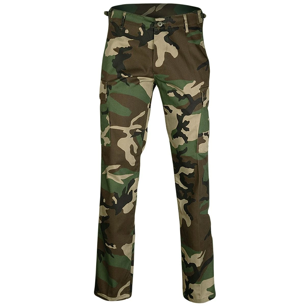 Mil-Tec US BDU Ranger Trousers Straight Cut Woodland 3 Mil-Tec US BDU Ranger Trousers Straight Cut Woodland