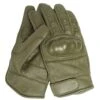 Mil-Tec Tactical Gloves Leather Olive -Mil-Tec Shop 12504101 1 4