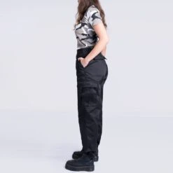 Mil-Tec Ladies Ranger Trousers Black 9 Mil-Tec Ladies Ranger Trousers Black -Mil-Tec Shop BLACK CARGO WOMEN 12 07 03