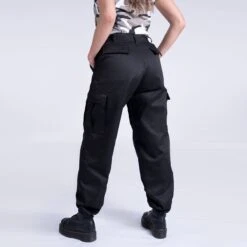 Mil-Tec Ladies Ranger Trousers Black 10 Mil-Tec Ladies Ranger Trousers Black -Mil-Tec Shop BLACK CARGO WOMEN 12 07 04