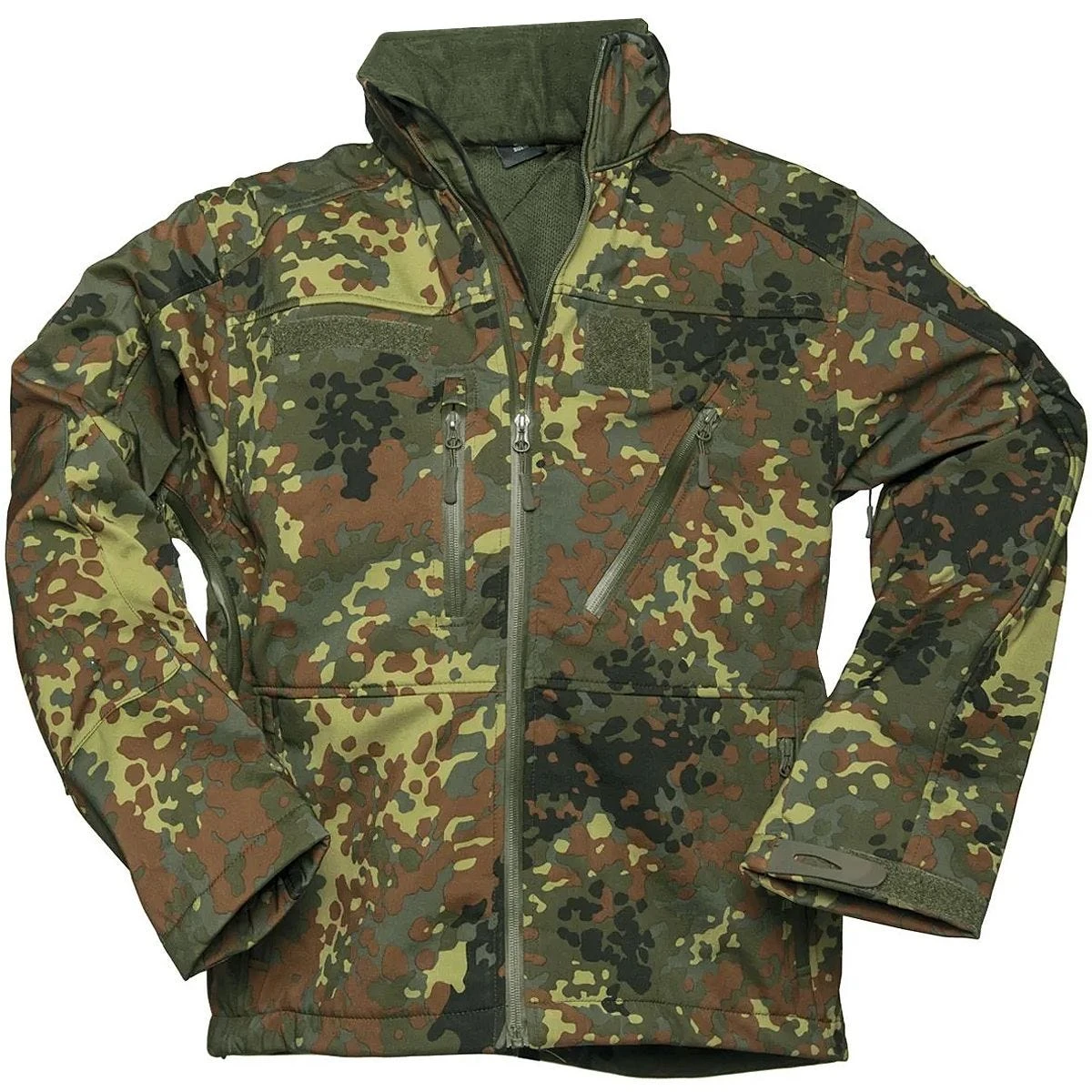 Mil-Tec Softshell Jacket SCU 14 Flecktarn 3 Mil-Tec Softshell Jacket SCU 14 Flecktarn