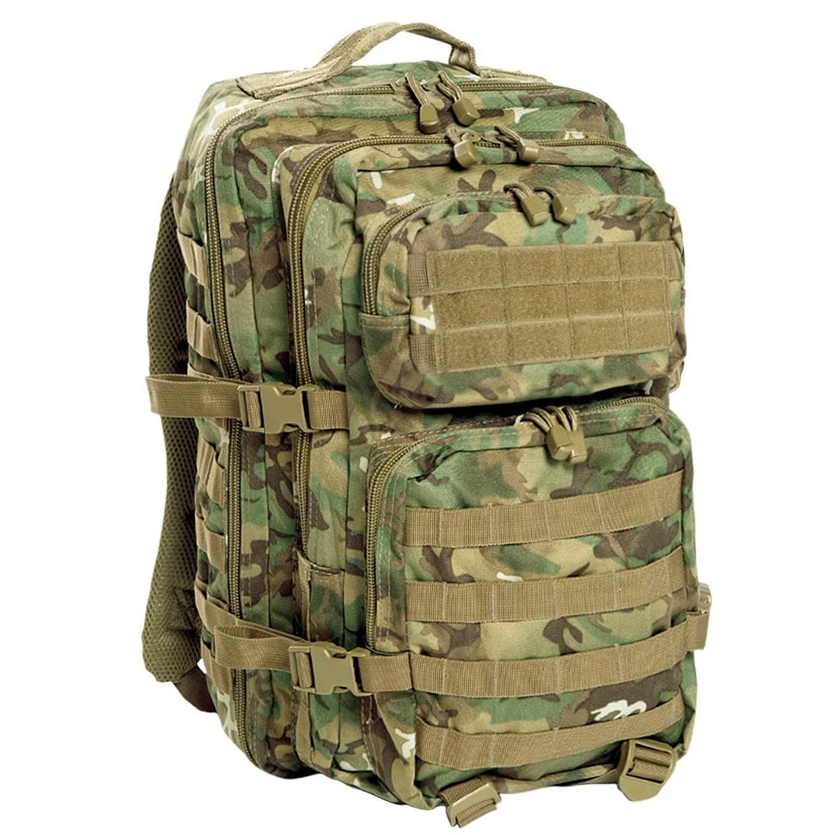 Mil-Tec MOLLE US Assault Pack Large Arid Woodland 3 Mil-Tec MOLLE US Assault Pack Large Arid Woodland