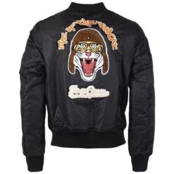 Mil-Tec Top Gun Flight Jacket Tomcat Black 6 Mil-Tec Top Gun Flight Jacket Tomcat Black -Mil-Tec Shop Mil Tec Top Gun Flight Jacket Tomcat Black 2 1200x1200