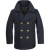 Mil-Tec German Marine Colani Pea Coat Navy