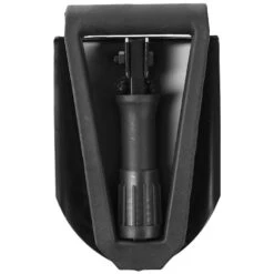 Mil-Tec US 2mm Trifold Shovel With Cover Gen II Black -Mil-Tec Shop Mil TecUS2mmTrifoldShovelwithCoverGenIIBlack31001X1001