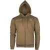 Mil-Tec Tactical Zipped Hoodie Dark Coyote