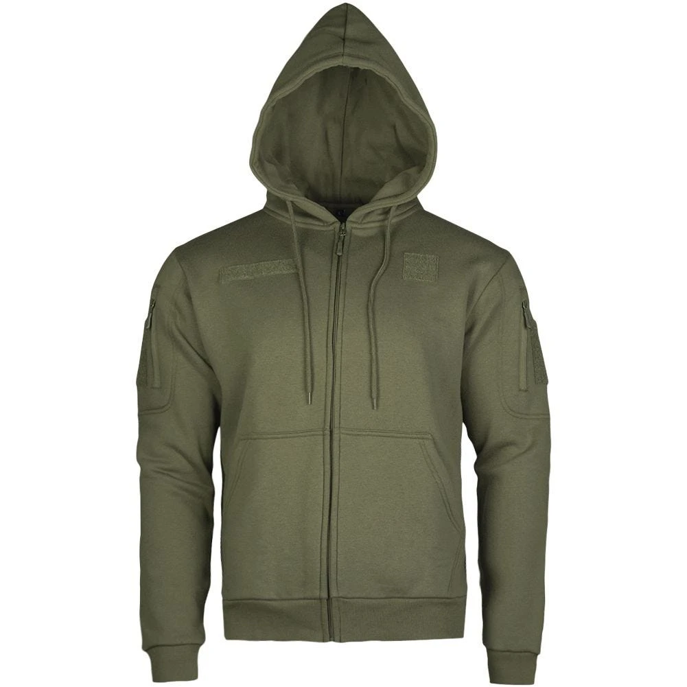 Mil-Tec Tactical Zipped Hoodie Ranger Green 3 Mil-Tec Tactical Zipped Hoodie Ranger Green