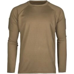Mil-Tec Tactical Long Sleeve Quick Dry Shirt Dark Coyote