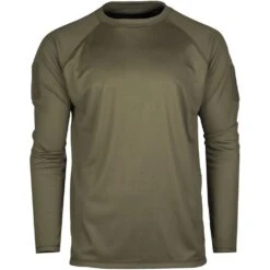 Mil-Tec Tactical Long Sleeve Quick Dry Shirt Olive