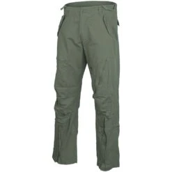 Mil-Tec Pilot Trousers Poplin Cotton Prewashed Olive