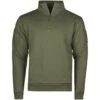 Mil-Tec Tactical Sweatshirt With Zipper Ranger Green -Mil-Tec Shop Mil Tec Sweatshirt RangerGreen 01 1001x1001