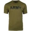 Mil-Tec T-Shirt Army Print Olive -Mil-Tec Shop Mil Tec T Shirt Army Print Olive 01 2