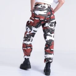 Mil-Tec Ladies Ranger Trousers Red Camo -Mil-Tec Shop RED CARGO WOMEN 12 07 03
