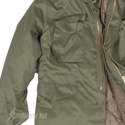 Mil-Tec Classic US M65 Jacket Olive 6 Mil-Tec Classic US M65 Jacket Olive - Image 4