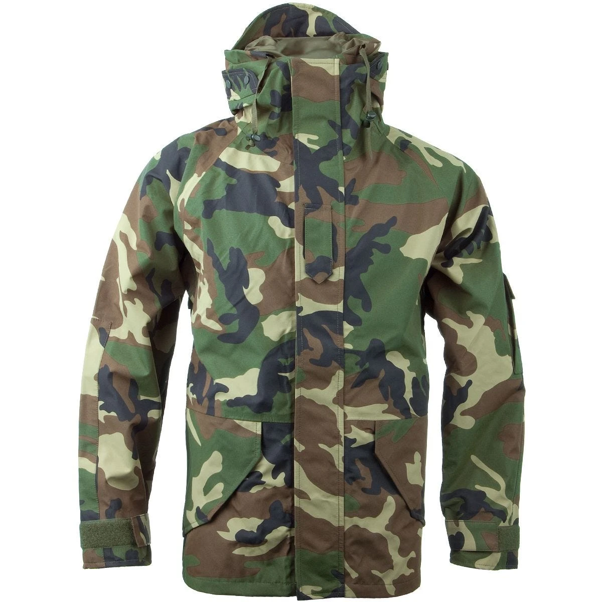 Mil-Tec Wet Weather Trilaminate Jacket Woodland 3 Mil-Tec Wet Weather Trilaminate Jacket Woodland