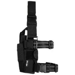 Mil-Tec Adjustable Leg Holster Cordura Black