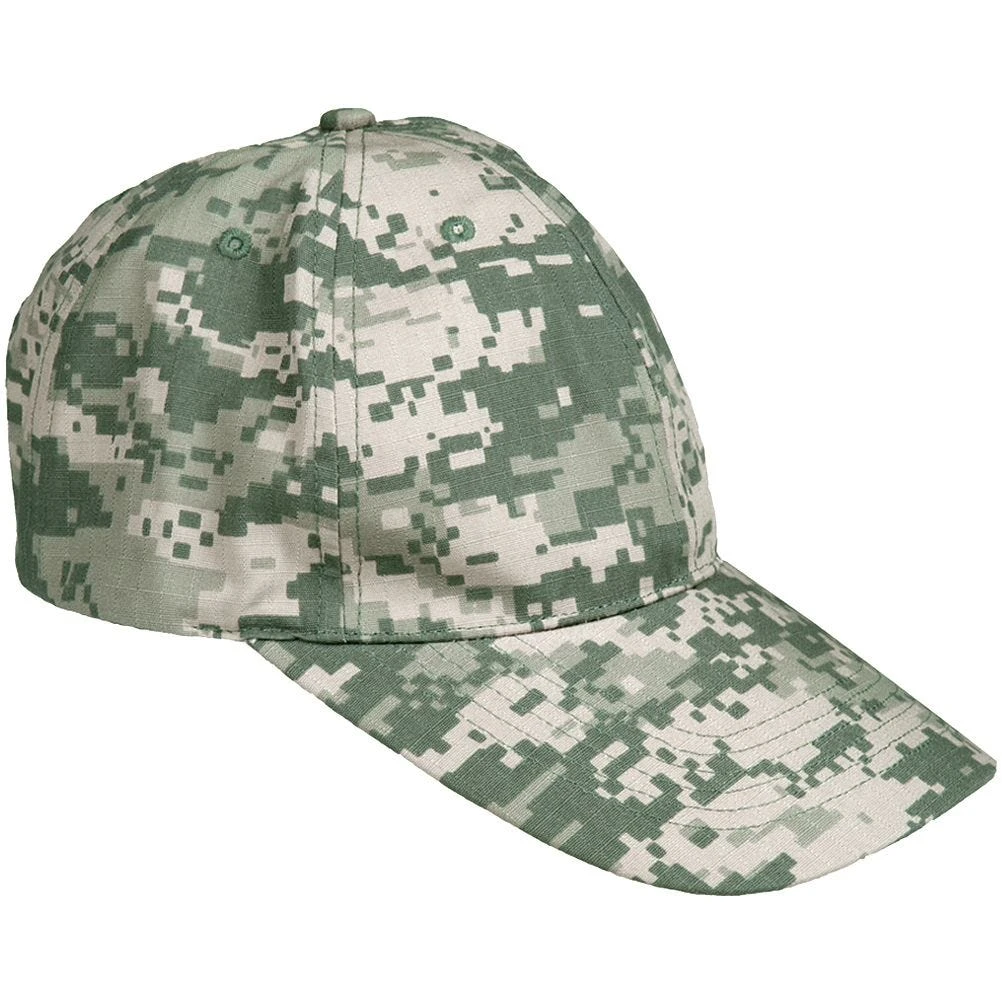 Mil-Tec Baseball Cap With Metal Buckle Ripstop ACU Digital 3 Mil-Tec Baseball Cap With Metal Buckle Ripstop ACU Digital