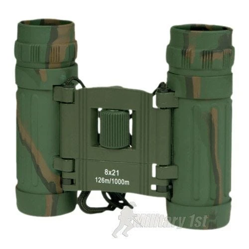 Mil-Tec Foldable Binocular 8x21 Camo 4 Mil-Tec Foldable Binocular 8x21 Camo - Image 2