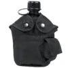 Mil-Tec US Style Canteen And Cup Black -Mil-Tec Shop mil tec canteen black 1b 1