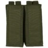 Mil-Tec Double AK47 Magazine Pouch MOLLE Olive -Mil-Tec Shop mil tec double ak47 mag pouch olive amaz 1 1