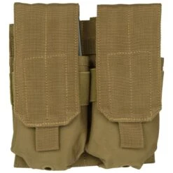 Mil-Tec Double M4/M16 Magazine Pouch MOLLE Coyote