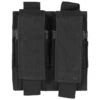 Mil-Tec Double Pistol Magazine Pouch Black