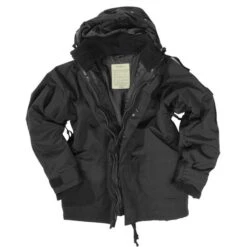 Mil-Tec ECWCS Jacket With Fleece Black