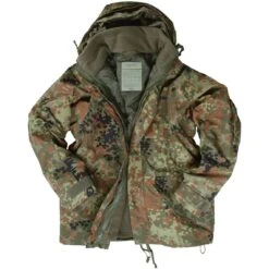 Mil-Tec ECWCS Jacket With Fleece Flecktarn