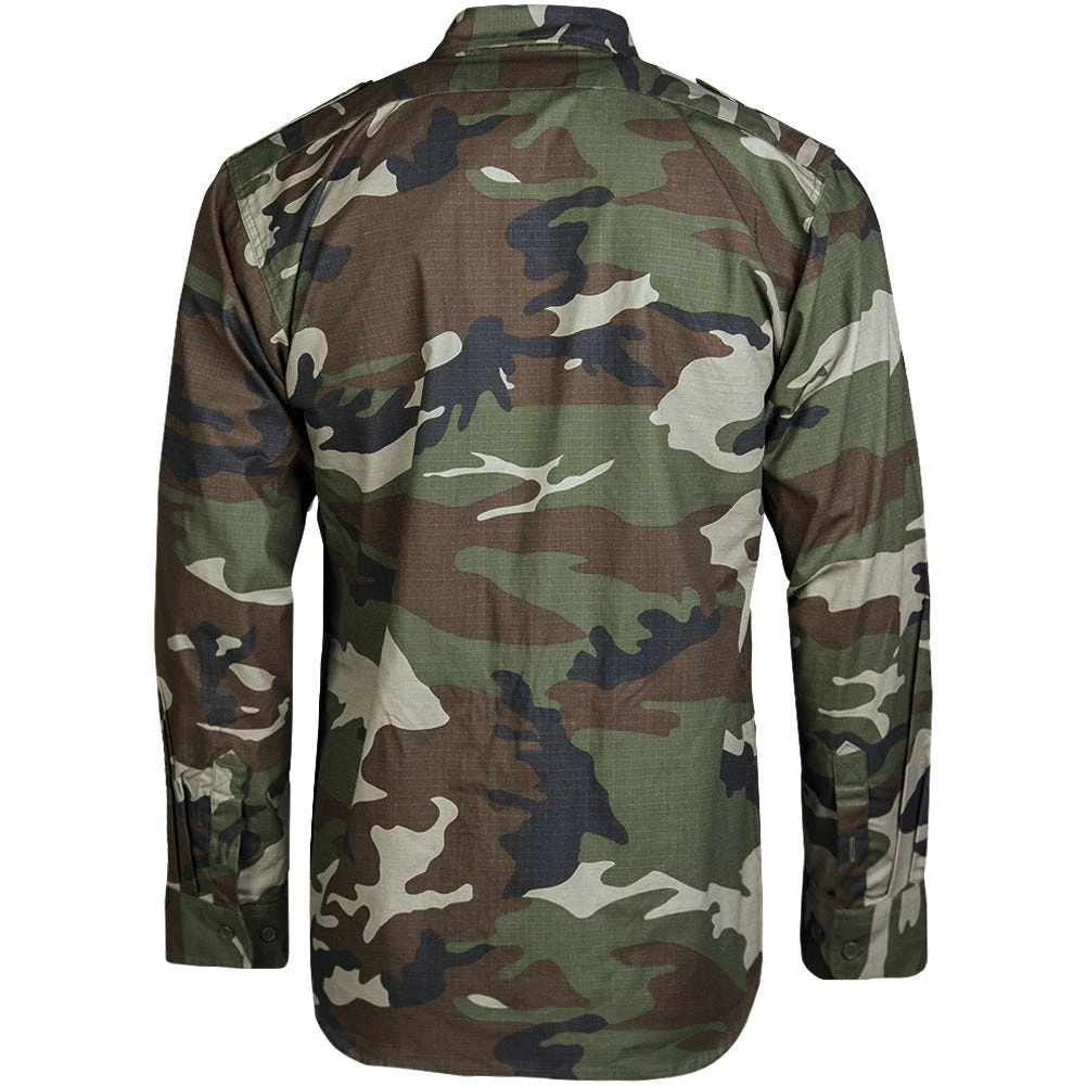Mil-Tec RipStop Shirt Long Sleeve CCE 4 Mil-Tec RipStop Shirt Long Sleeve CCE - Image 2