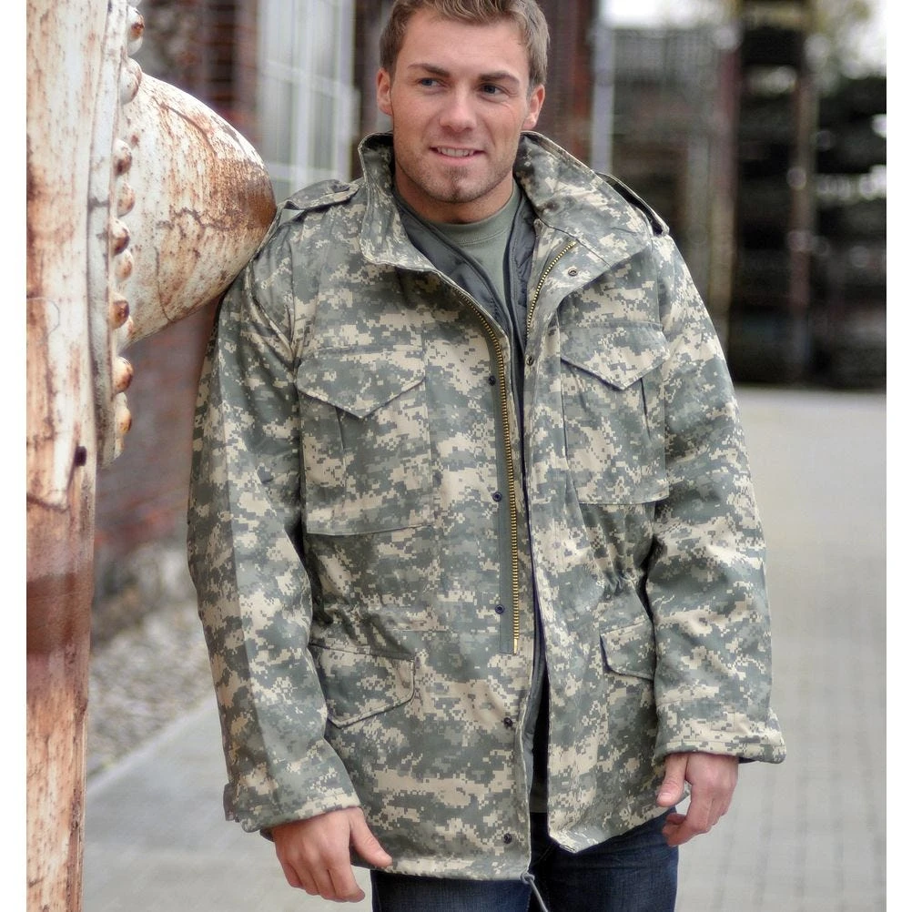 Mil-Tec Classic US M65 Jacket ACU Digital 4 Mil-Tec Classic US M65 Jacket ACU Digital - Image 2