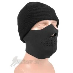 Mil-Tec Neoprene Half Face Mask Black 7 Mil-Tec Neoprene Half Face Mask Black -Mil-Tec Shop mil tec neoprene mask black ORG 1 1
