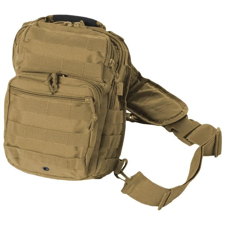 Mil-Tec One Strap Small Assault Pack Coyote 4 Mil-Tec One Strap Small Assault Pack Coyote - Image 2