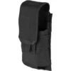 Mil-Tec Single M4/M16 Magazine Pouch MOLLE Black -Mil-Tec Shop mil tec single m4 m16 mag pouch black ALL 1