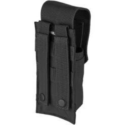 Mil-Tec Single M4/M16 Magazine Pouch MOLLE Black -Mil-Tec Shop mil tec single m4 m16 mag pouch black ALL 2