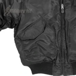 Mil-Tec CWU-45P Jacket With Fur Collar Black 13 Mil-Tec CWU-45P Jacket With Fur Collar Black -Mil-Tec Shop mil tec swat cwu jacket 2 1