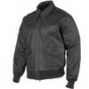 Mil-Tec A-2 Leather Flight Jacket Black 1 Mil-Tec A-2 Leather Flight Jacket Black -Mil-Tec Shop mil tec us leather jacket black ALL 1 1