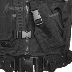 Mil-Tec USMC Tactical Vest Black -Mil-Tec Shop mil tec usmc vest black 3 1