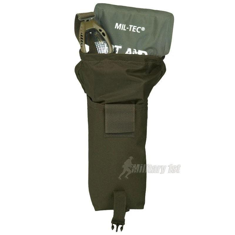 Mil-Tec Utility Pouch Small MOLLE Olive 4 Mil-Tec Utility Pouch Small MOLLE Olive - Image 2