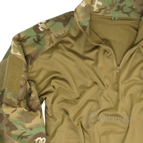 Mil-Tec Warrior Shirt With Elbow Pads Arid Woodland 4 Mil-Tec Warrior Shirt With Elbow Pads Arid Woodland - Image 2