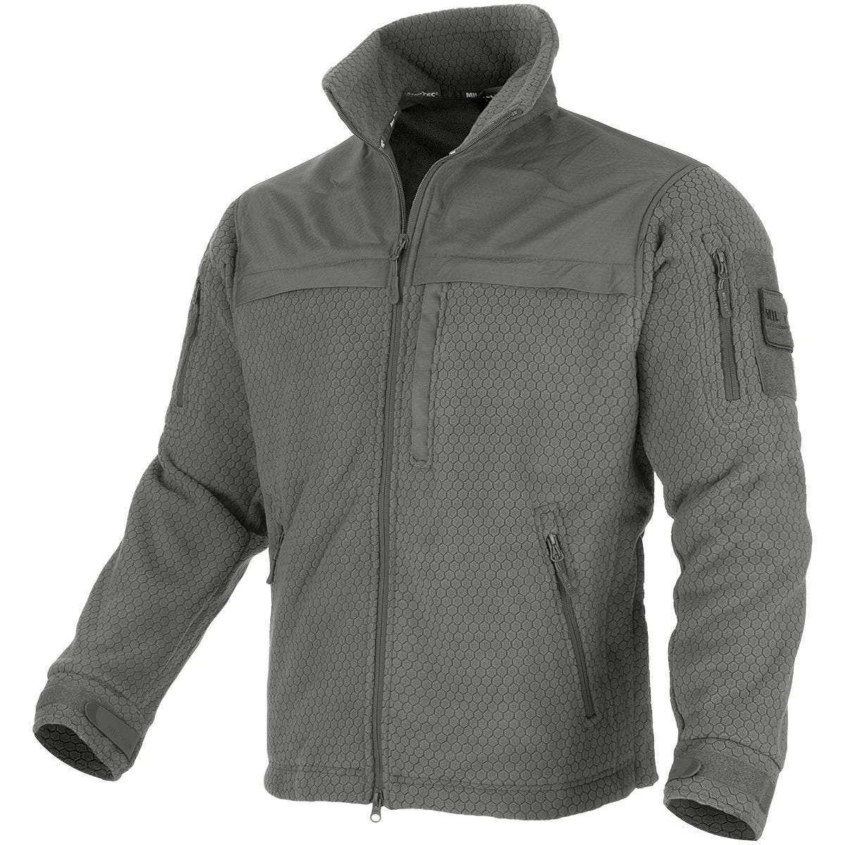 Mil-Tec Elite Fleece Hextac Jacket Urban Grey 3 Mil-Tec Elite Fleece Hextac Jacket Urban Grey