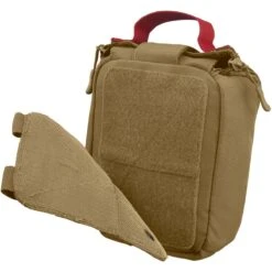 Mil-Tec Individual First Aid Kit Laser Cut Pouch Dark Coyote -Mil-Tec Shop mil tec ifak medic pouch laser cut dark coyote 3