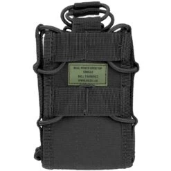 Mil-Tec Open Top Single Mag Pouch Black