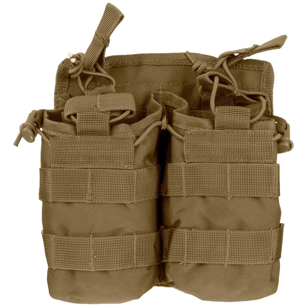 Mil-Tec Open Top Double Mag Pouch Dark Coyote 3 Mil-Tec Open Top Double Mag Pouch Dark Coyote