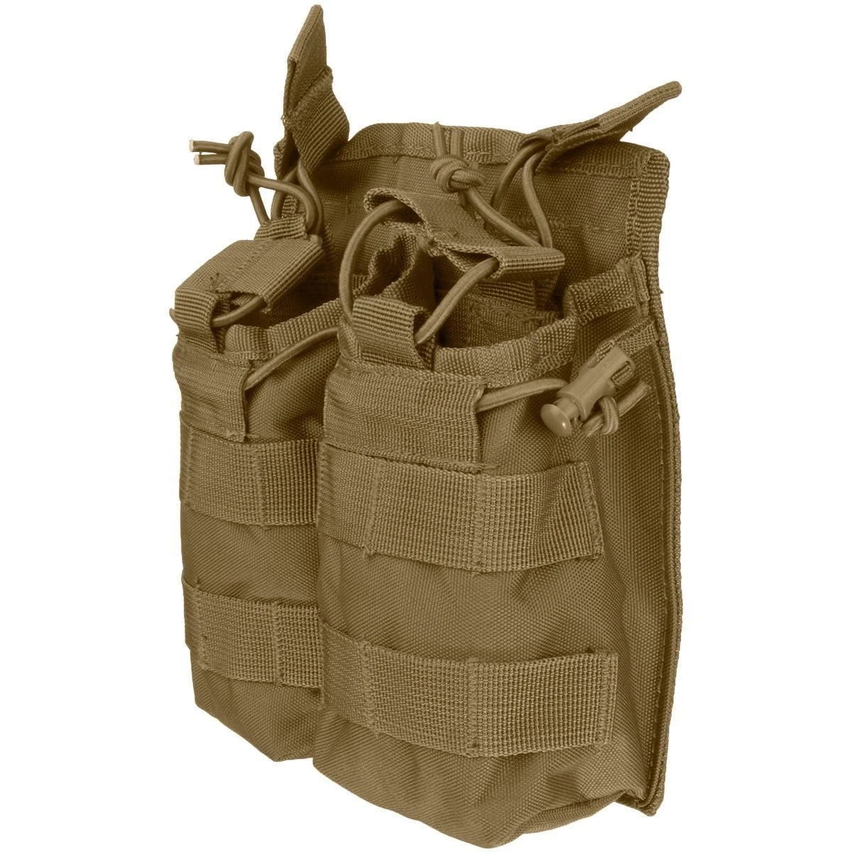 Mil-Tec Open Top Double Mag Pouch Dark Coyote 4 Mil-Tec Open Top Double Mag Pouch Dark Coyote - Image 2