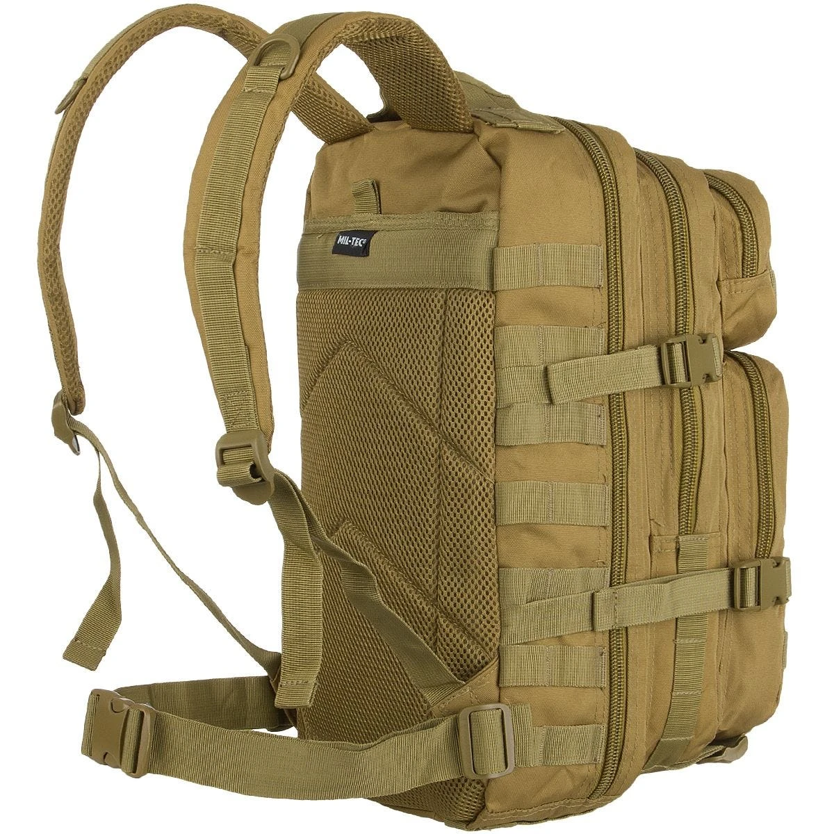 Mil-Tec MOLLE US Assault Pack Small Coyote 4 Mil-Tec MOLLE US Assault Pack Small Coyote - Image 2