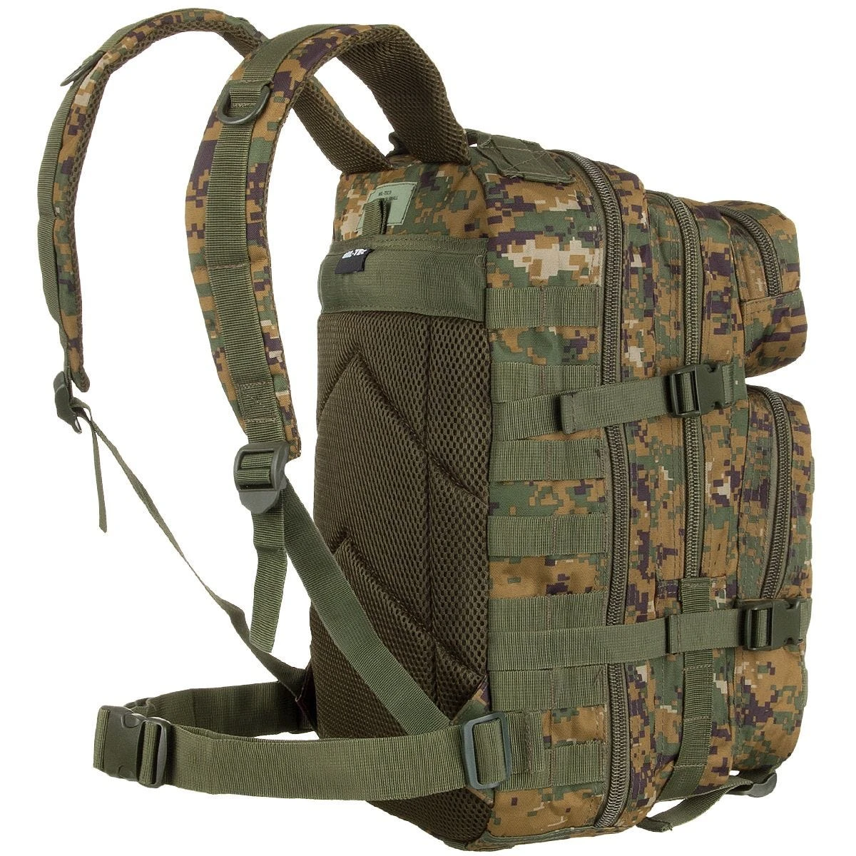 Mil-Tec MOLLE US Assault Pack Small Digital Woodland 4 Mil-Tec MOLLE US Assault Pack Small Digital Woodland - Image 2