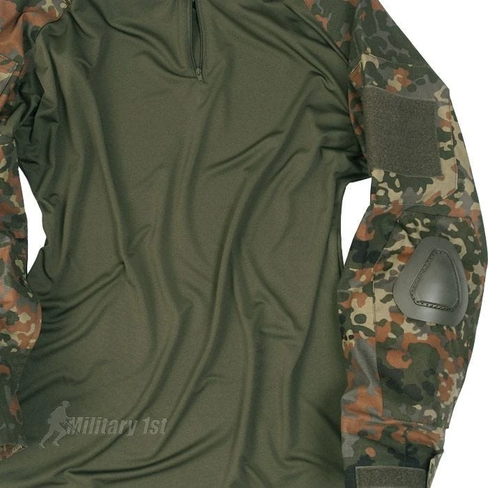 Mil-Tec Warrior Shirt With Elbow Pads Flecktarn 4 Mil-Tec Warrior Shirt With Elbow Pads Flecktarn - Image 2