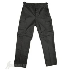 Mil-Tec Zip-Off Combat Trousers Black -Mil-Tec Shop zip off trous black2 1